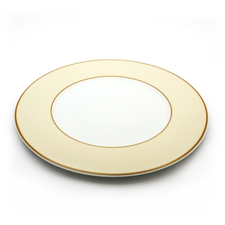 Cream band plate